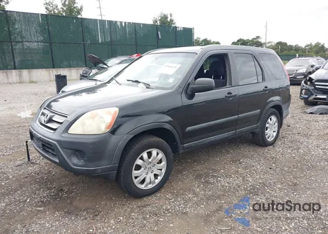 2006 Honda Cr-V Ex from USA, damaged, VIN SHSRD78896U433754